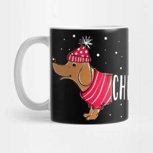 Funny Matching Dog Lover Christmas Sweatshirts Mug